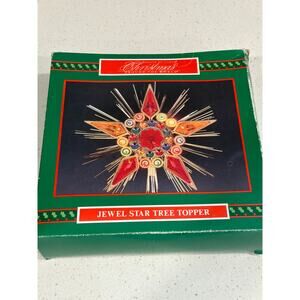 Vintage House Of Lloyd Jewel Star tree topper